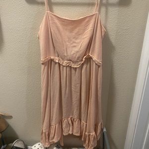 Light pink dress